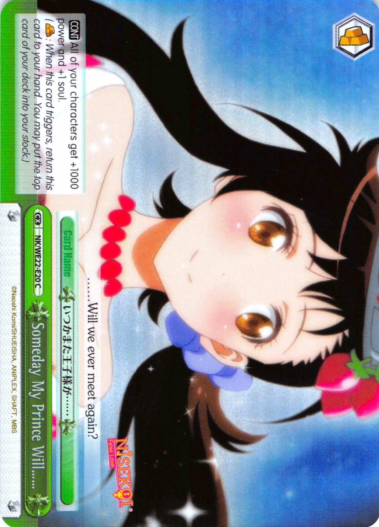 Someday My Prince Will......(Parallel Foil) (NK/WE22-E20) [NISEKOI Extra Booster] - POKÉ JEUX