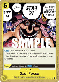 Soul Pocus [Starter Deck: Big Mom Pirates] - POKÉ JEUX