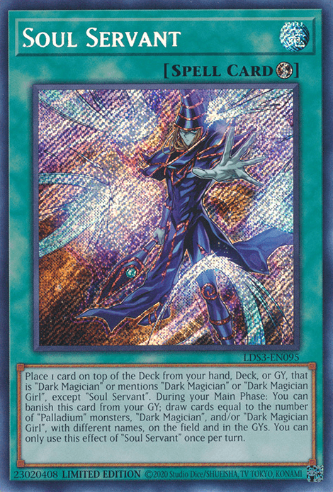 Soul Servant [LDS3-EN095] Secret Rare - POKÉ JEUX