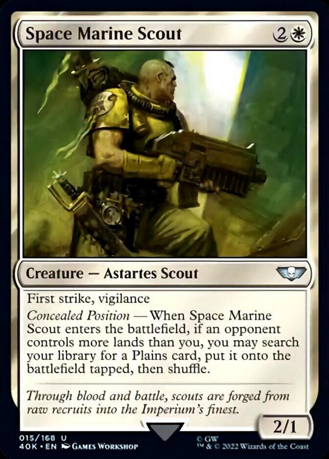 Space Marine Scout (Surge Foil) [Warhammer 40,000] - POKÉ JEUX