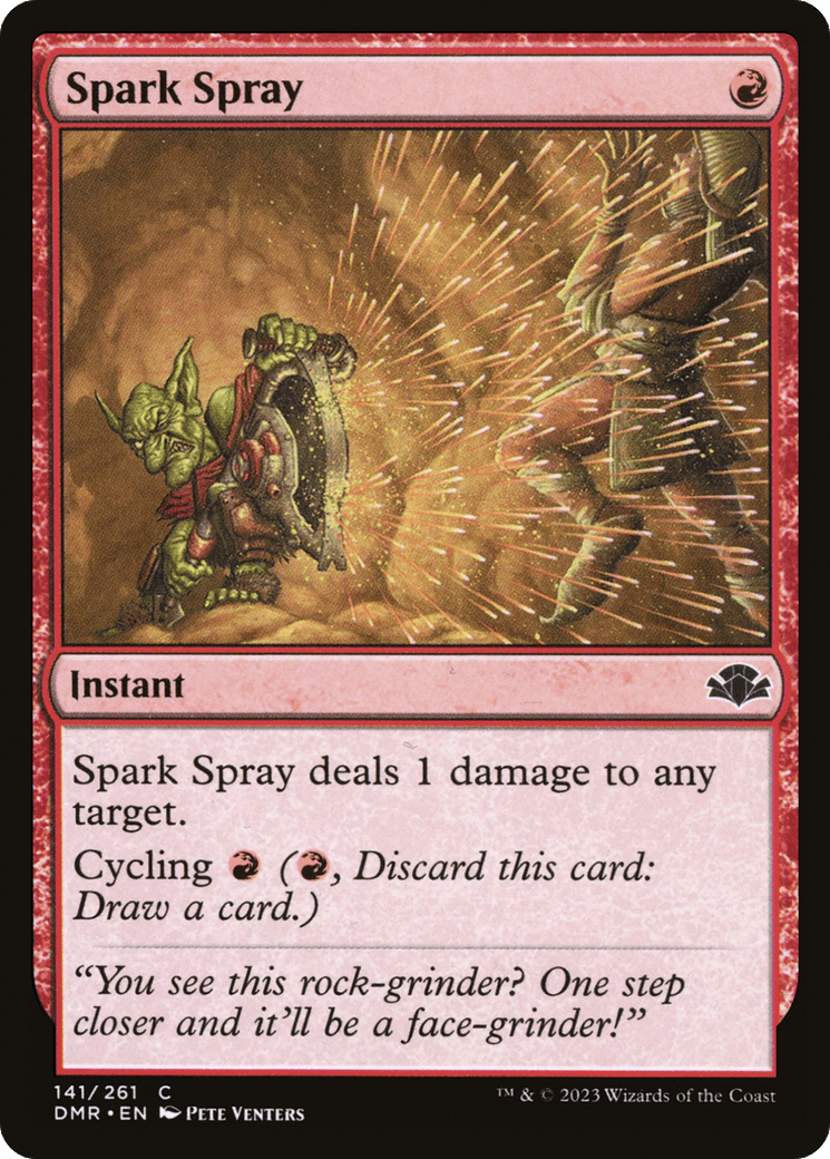 Spark Spray [Dominaria Remastered] - POKÉ JEUX