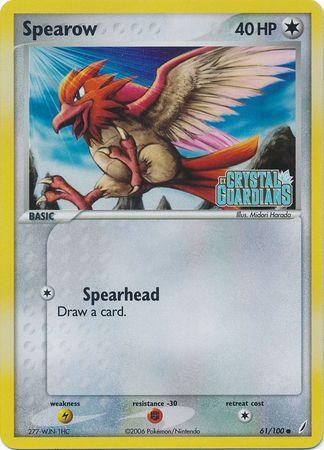 Spearow (61/100) (Stamped) [EX: Crystal Guardians] - POKÉ JEUX