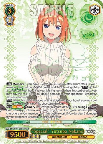 Special Yotsuba Nakano (5HY/W101-E025SSP SSP) [The Quintessential Quintuplets Movie] - POKÉ JEUX