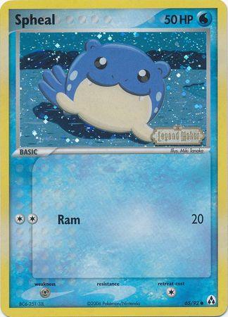 Spheal (65/92) (Stamped) [EX: Legend Maker] - POKÉ JEUX