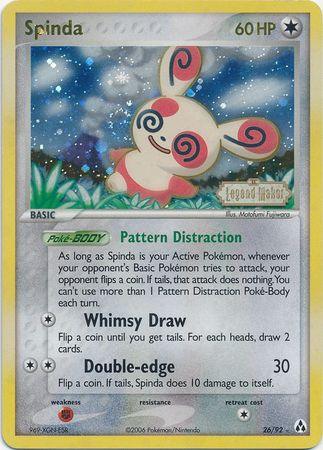 Spinda (26/92) (Stamped) [EX: Legend Maker] - POKÉ JEUX