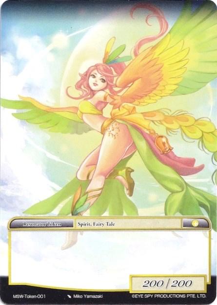 Spirit, Fairy Tale Token (MSW Token-001) (MSW Token-001) [The Magic Stone War - Zero] - POKÉ JEUX