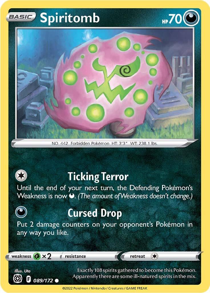 Spiritomb (089/172) [Sword & Shield: Brilliant Stars] - POKÉ JEUX