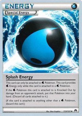 Splash Energy (113/122) (Ninja Blitz - Cody Walinski) [World Championships 2016] - POKÉ JEUX