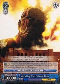 Spreading War, Colossal Titan (AOT/S35-PE02 PR) (Promo) [Attack on Titan] - POKÉ JEUX