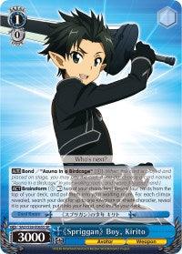 Spriggan Boy, Kirito (SAO/S26-E065S SR) [Sword Art Online Vol.2] - POKÉ JEUX