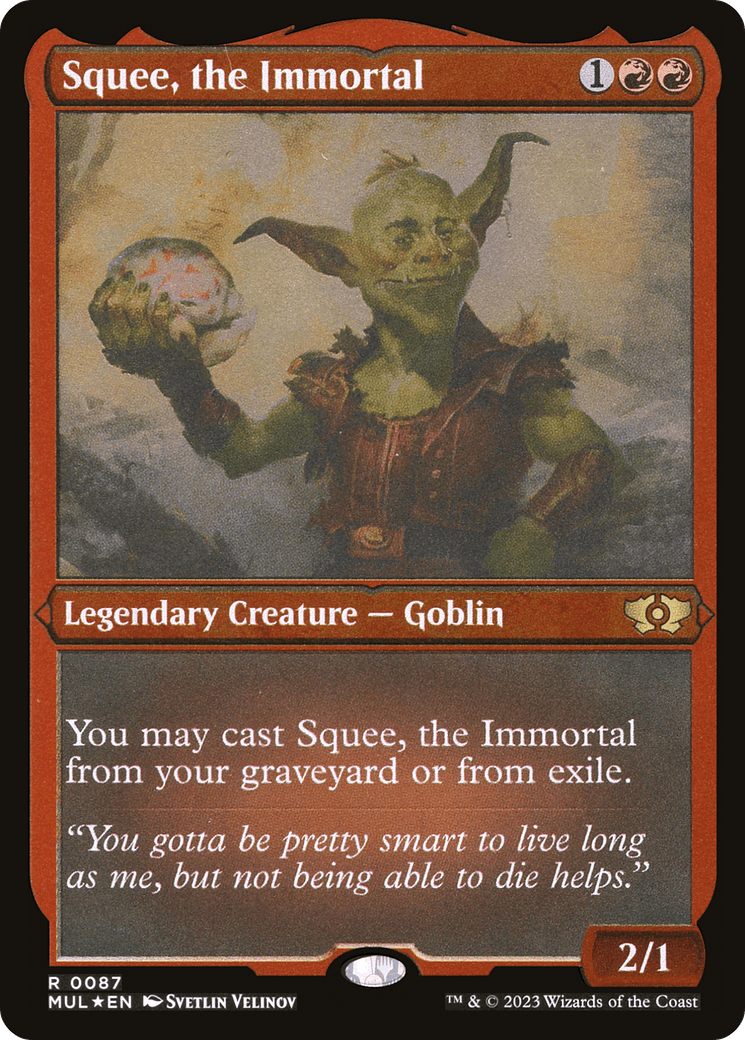 Squee, the Immortal (Foil Etched) [Multiverse Legends] - POKÉ JEUX