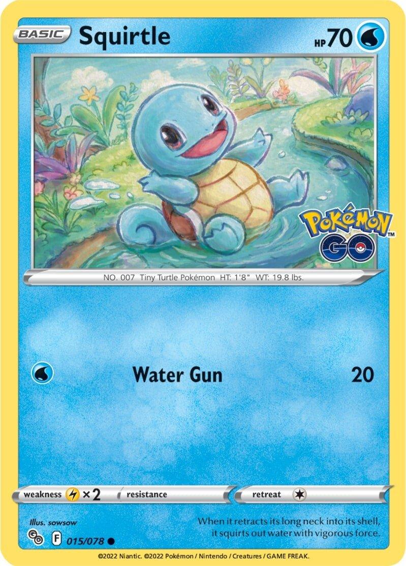 Squirtle (015/078) [Pokémon GO] - POKÉ JEUX