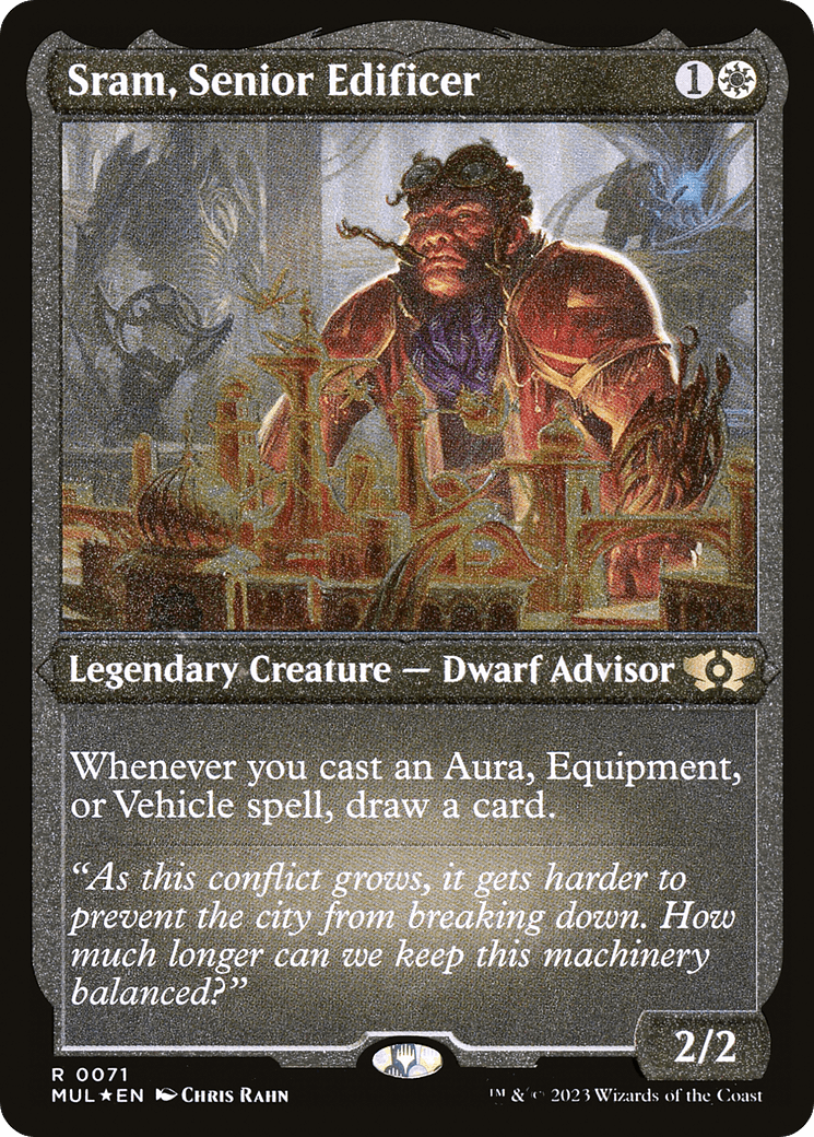 Sram, Senior Edificer (Foil Etched) [Multiverse Legends] - POKÉ JEUX