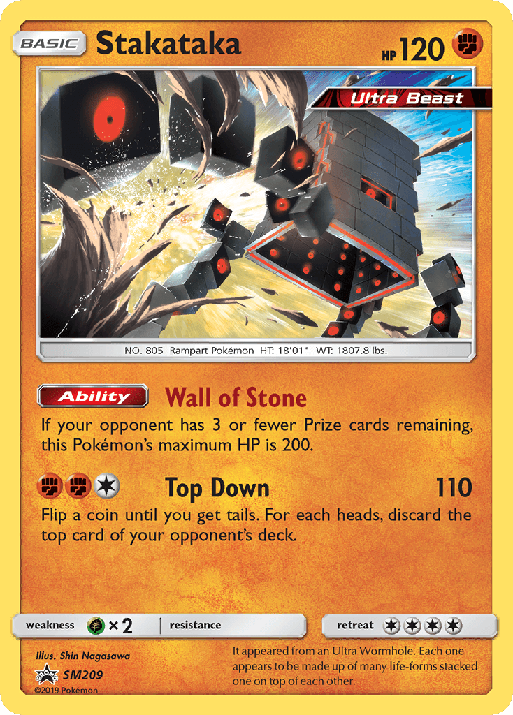 Stakataka (SM209) [Sun & Moon: Black Star Promos] - POKÉ JEUX