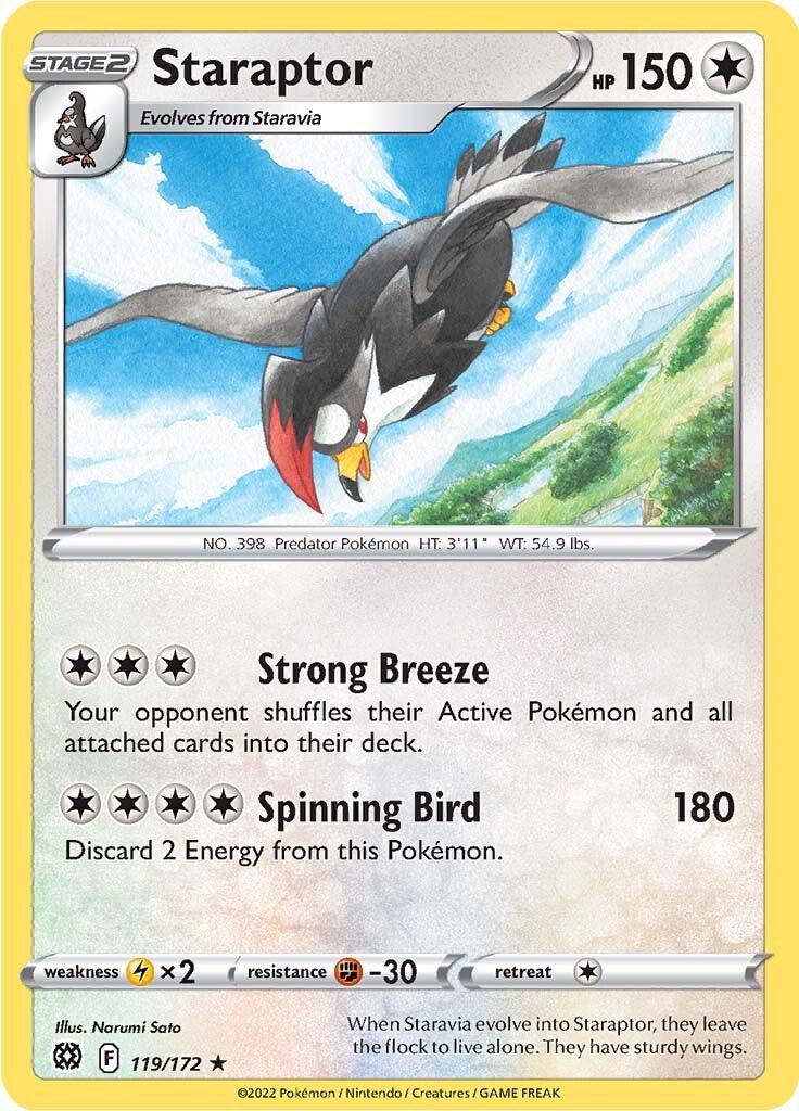 Staraptor (119/172) [Sword & Shield: Brilliant Stars] - POKÉ JEUX