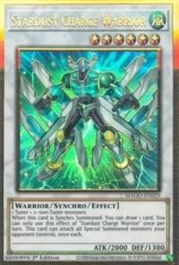 Stardust Charge Warrior [MAGO-EN029] Gold Rare - POKÉ JEUX