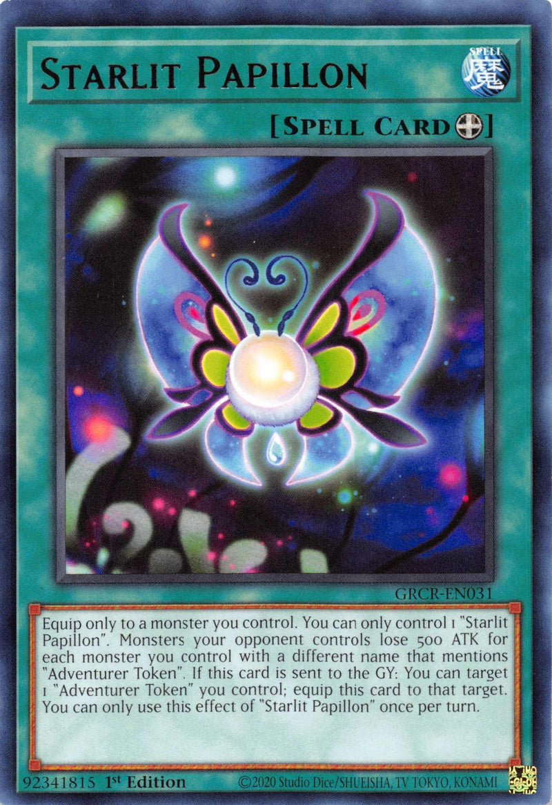 Starlit Papillon [GRCR-EN031] Rare - POKÉ JEUX