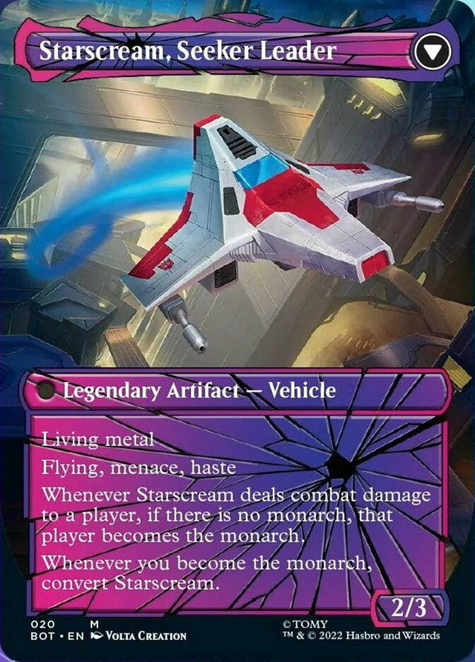 Starscream, Power Hungry // Starscream, Seeker Leader (Shattered Glass) [Transformers] - POKÉ JEUX