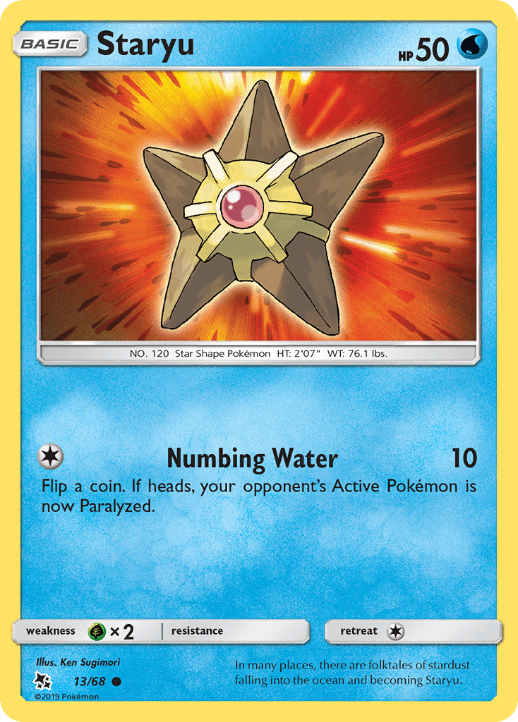 Staryu (13/68) [Sun & Moon: Hidden Fates] - POKÉ JEUX