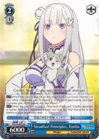 Steadfast Principles, Emilia (RZ/S55-E070 R) [Re:ZERO Vol.2] - POKÉ JEUX