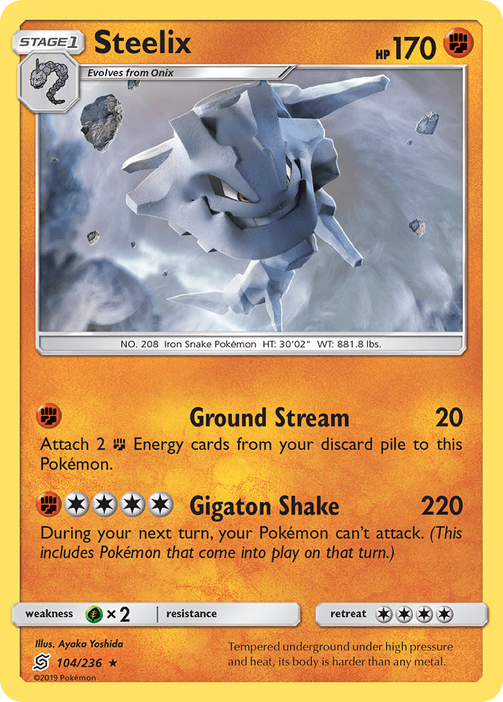 Steelix (104/236) [Sun & Moon: Unified Minds] - POKÉ JEUX