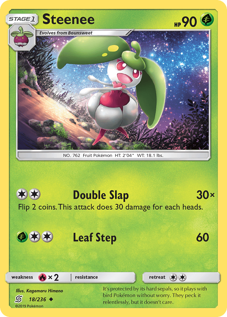 Steenee (18/236) [Sun & Moon: Unified Minds] - POKÉ JEUX