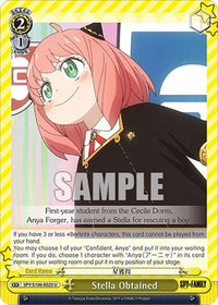 Stella Obtained (SPY/S106-E023 U) [SPY x FAMILY] - POKÉ JEUX