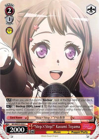 "StepxStep!" Kasumi Toyama (BD/WE35-E20 C) (Parallel Foil) [Poppin'Party x Roselia] - POKÉ JEUX