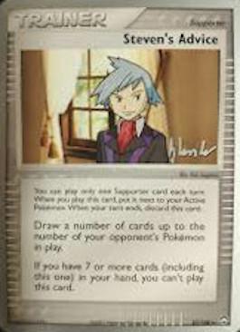 Steven's Advice (83/108) (Empotech - Dylan Lefavour) [World Championships 2008] - POKÉ JEUX