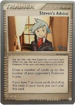 Steven's Advice (92/101) (Bright Aura - Curran Hill's) [World Championships 2005] - POKÉ JEUX