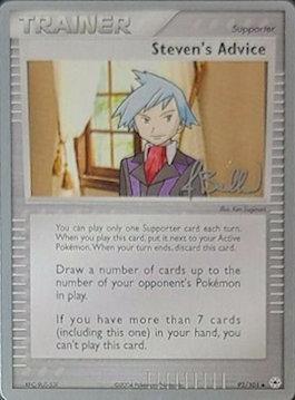 Steven's Advice (92/101) (Eeveelutions - Jimmy Ballard) [World Championships 2006] - POKÉ JEUX