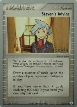 Steven's Advice (92/101) (Rocky Beach - Reed Weichler) [World Championships 2004] - POKÉ JEUX