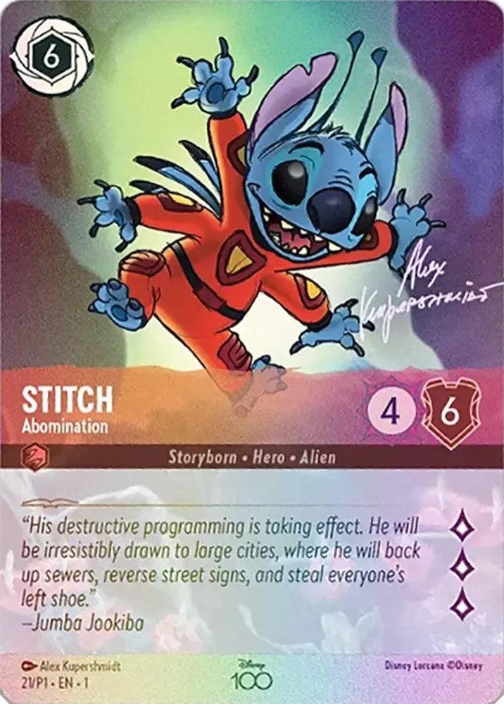 Stitch - Abomination (Alternate Art) (21) [Disney100 Promos] - POKÉ JEUX