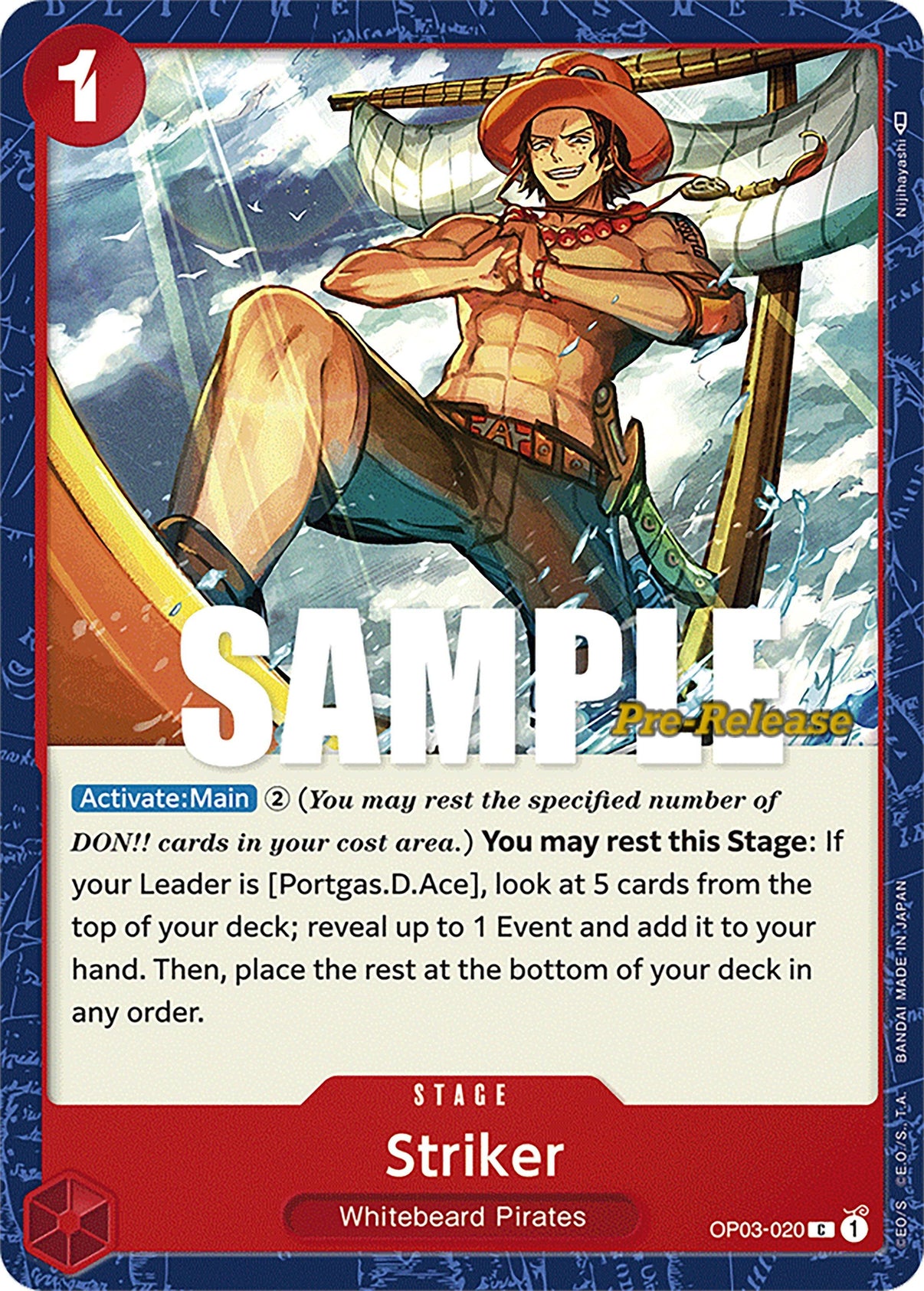 Striker [Pillars of Strength Pre-Release Cards] - POKÉ JEUX