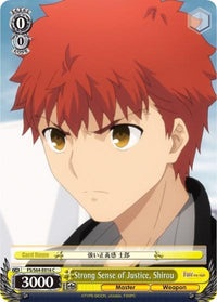 Strong Sense of Justice, Shirou (FS/S64-E016 C) [Fate/Stay Night [Heaven's Feel]] - POKÉ JEUX