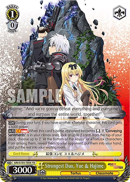 Strongest Duo, Yue & Hajime (ARI/S103-TE04 TD) [Arifureta: From Commonplace to World's Strongest] - POKÉ JEUX