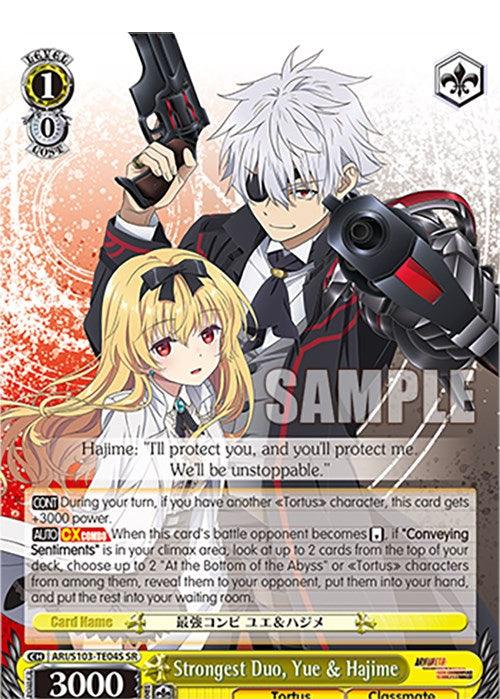 Strongest Duo, Yue & Hajime (ARI/S103-TE04S SR) [Arifureta: From Commonplace to World's Strongest] - POKÉ JEUX