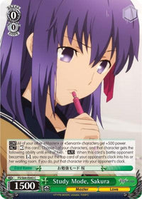 Study Mode, Sakura (FS/S64-E043 C) [Fate/Stay Night [Heaven's Feel]] - POKÉ JEUX