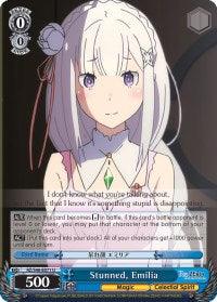 Stunned, Emilia (RZ/S46-E071 U) [Re:ZERO] - POKÉ JEUX