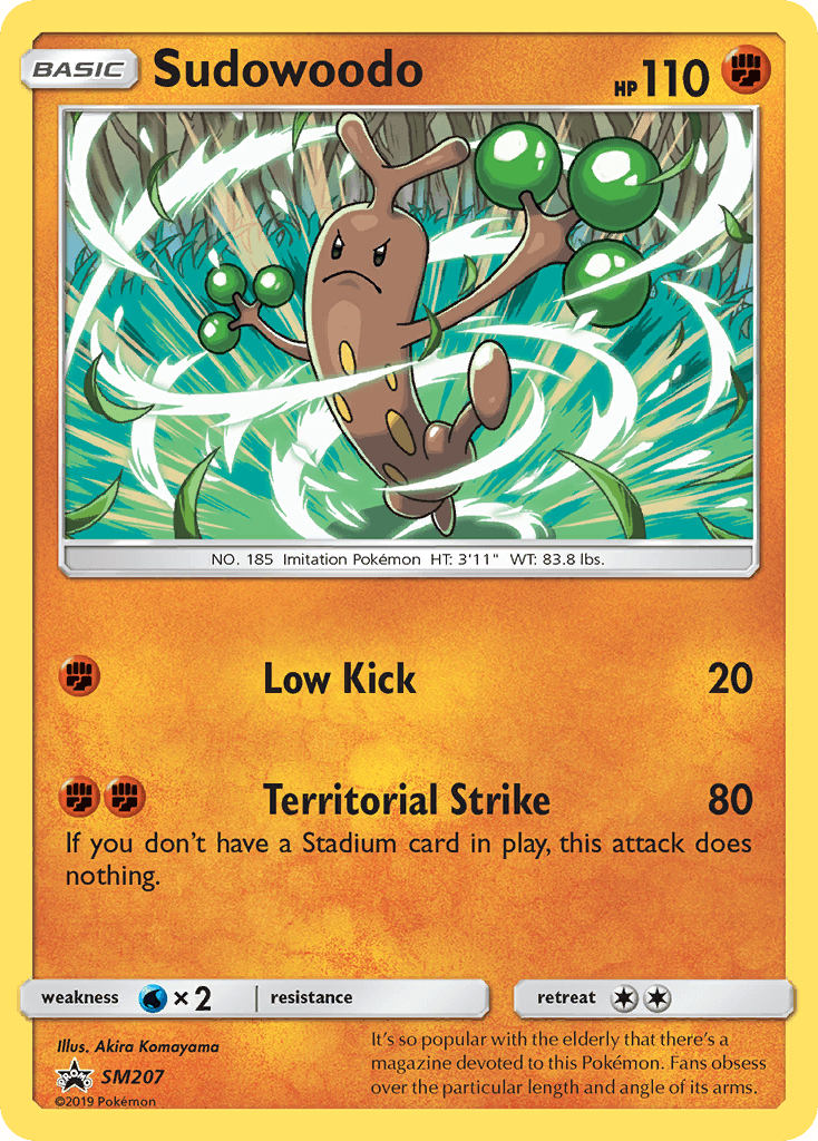 Sudowoodo (SM207) [Sun & Moon: Black Star Promos] - POKÉ JEUX