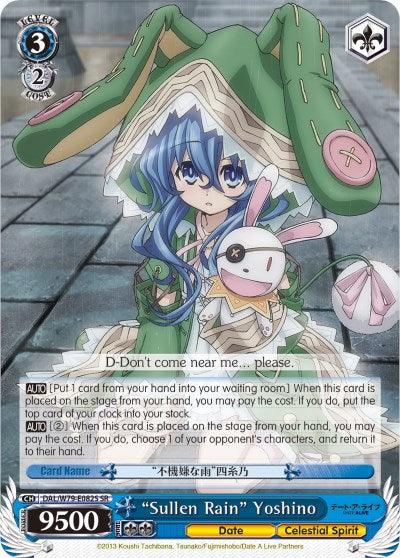 "Sullen Rain" Yoshino (DAL/W79-E082S SR) [Date A Live] - POKÉ JEUX