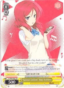 "Summer Uniform" Maki Nishikino (LL/W36-TE01 TD) [Love Live! School idol festival] - POKÉ JEUX