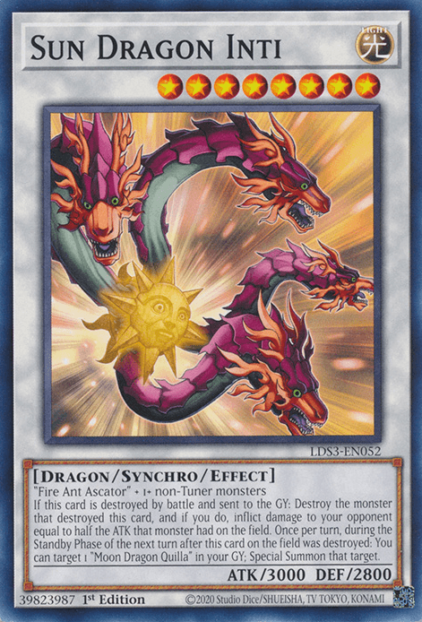 Sun Dragon Inti [LDS3-EN052] Common - POKÉ JEUX