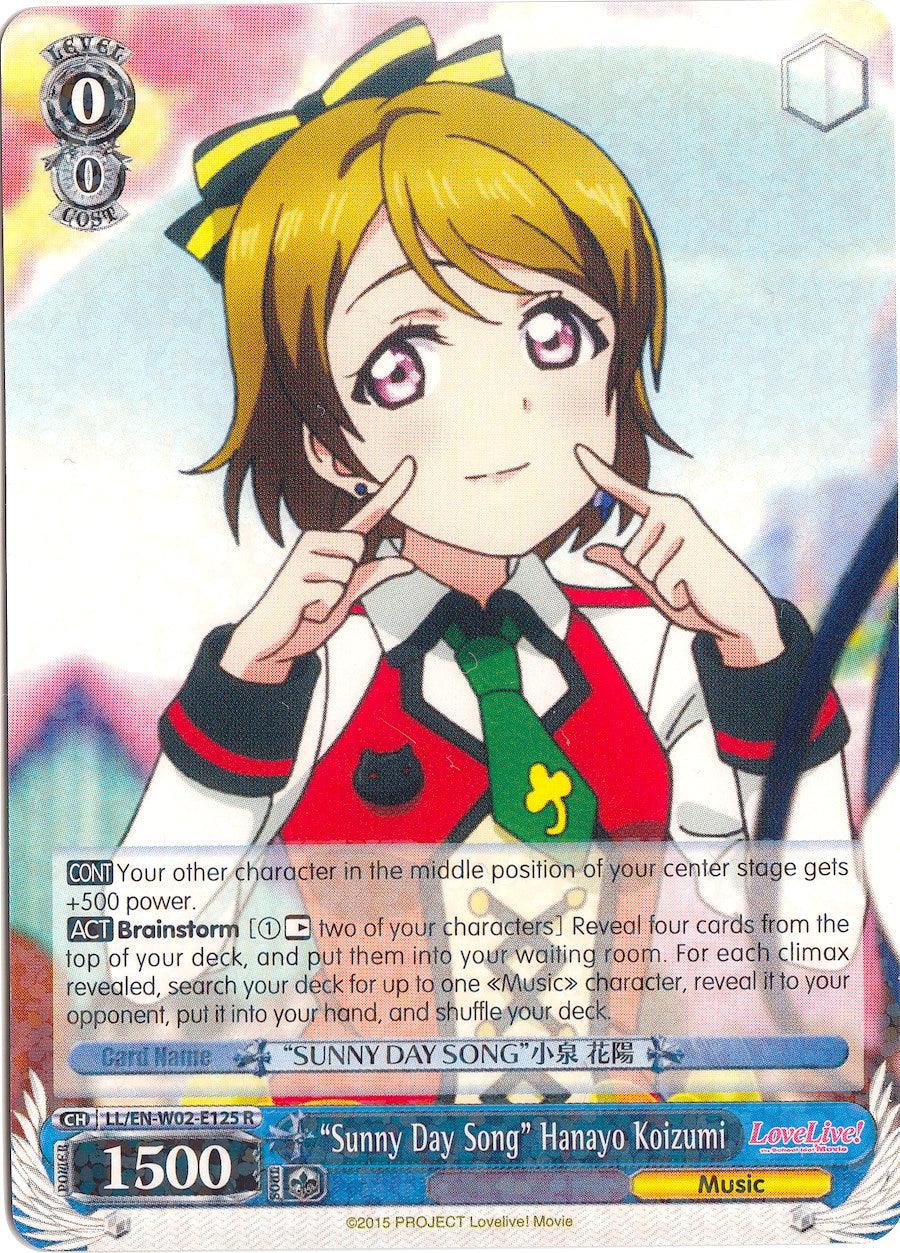 "Sunny Day Song" Hanayo Koizumi (LL/EN-W02-E125 R) [Love Live! DX Vol.2] - POKÉ JEUX