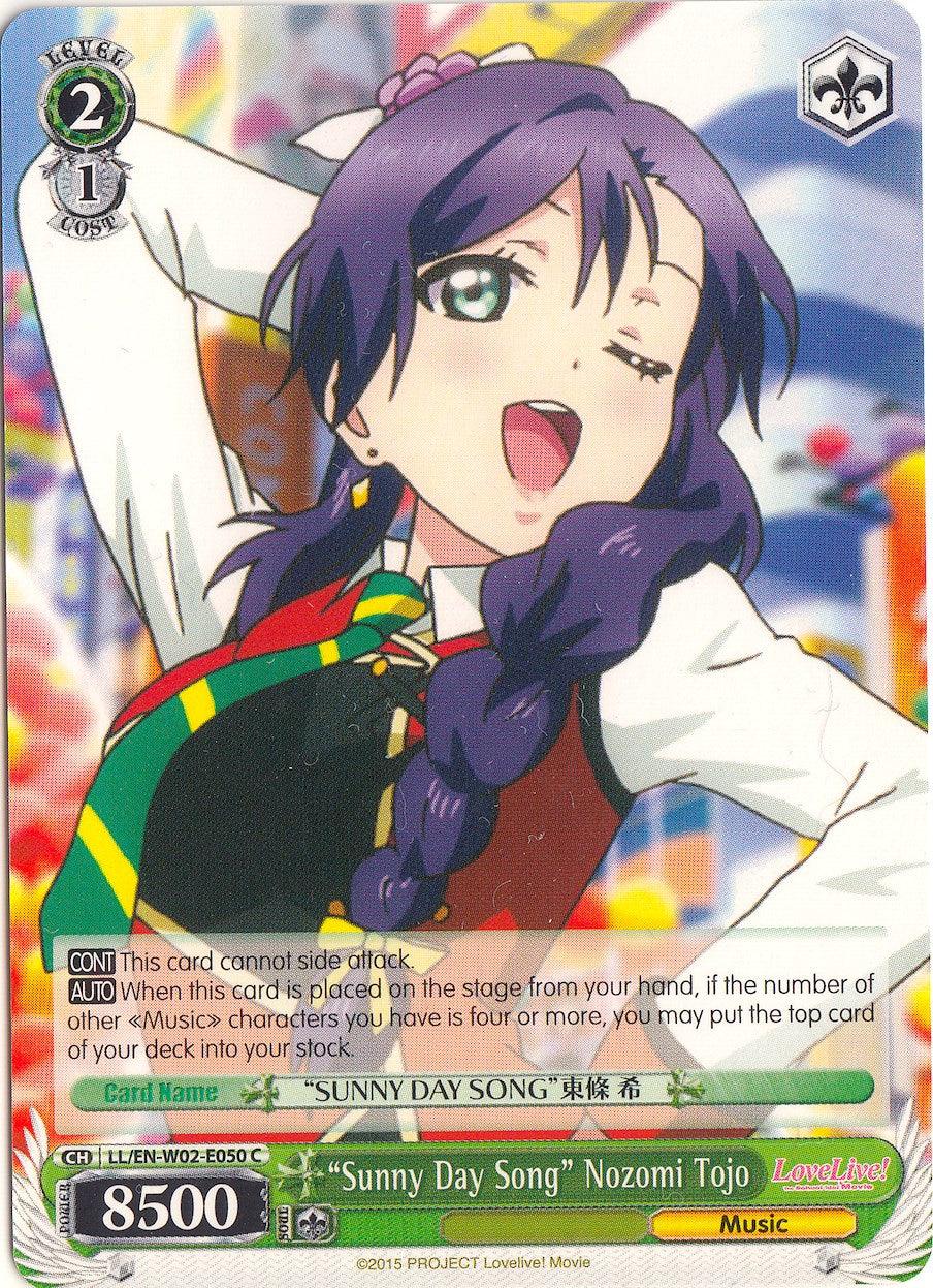 "Sunny Day Song" Nozomi Tojo (LL/EN-W02-E050 C) [Love Live! DX Vol.2] - POKÉ JEUX