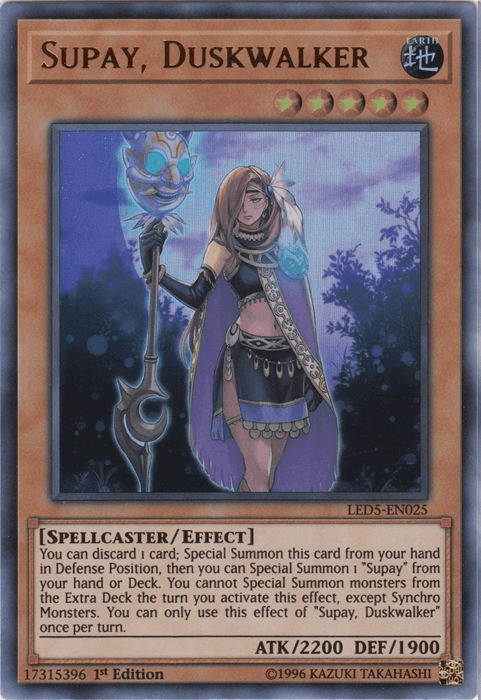 Supay, Duskwalker [LED5-EN025] Ultra Rare - POKÉ JEUX