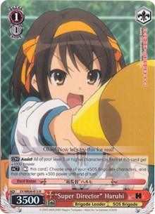 "Super Director" Haruhi (SY/WE09-E13) (Foil) [The Melancholy of Haruhi Suzumiya Extra Booster] - POKÉ JEUX