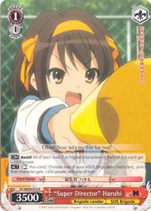 "Super Director" Haruhi (SY/WE09-E13) [The Melancholy of Haruhi Suzumiya Extra Booster] - POKÉ JEUX