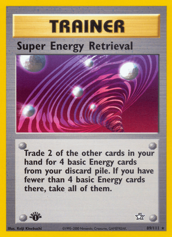 Super Energy Retrieval (89/111) [Neo Genesis 1st Edition] - POKÉ JEUX