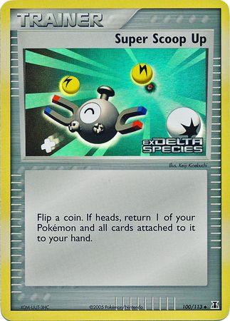 Super Scoop Up (100/113) (Stamped) [EX: Delta Species] - POKÉ JEUX